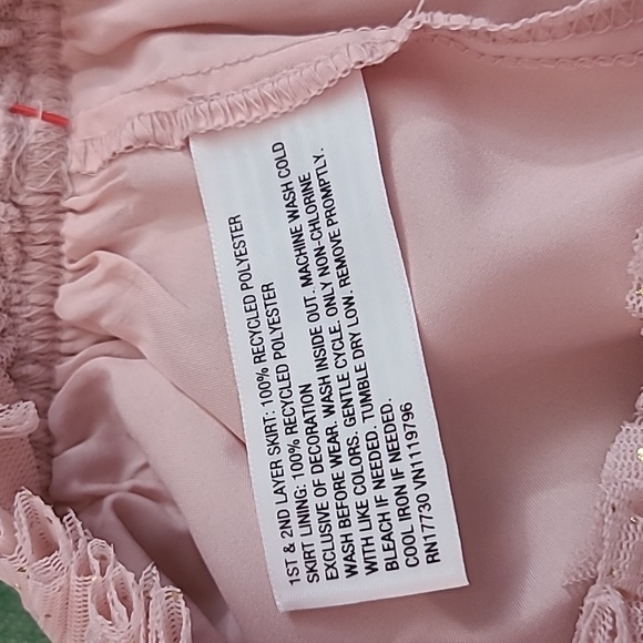 Sparkly Pink Tulle Skirt - Picture 2 of 4